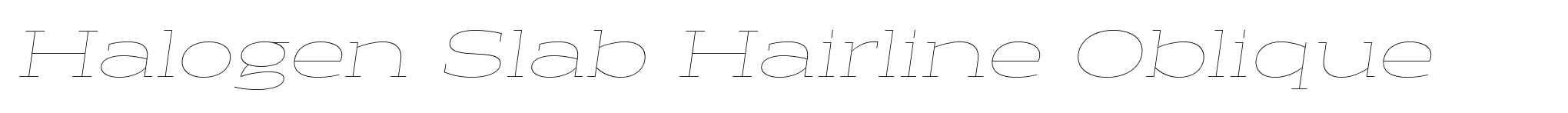 Halogen Slab Hairline Oblique image